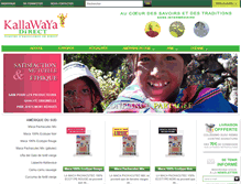 Tablet Screenshot of kallawayadirect.com